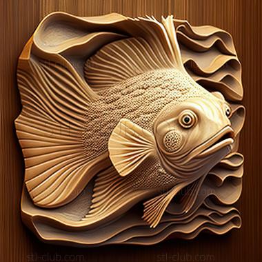 3D model st Flounder from Little Mermaids (STL)